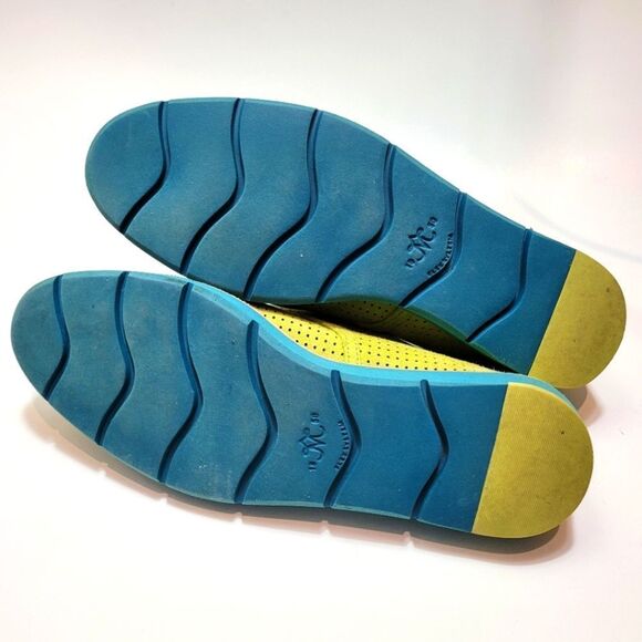 Johnston and Murphy 1850 Bree Perforated Suede Lace Up Kiwi Kid Size 6.5 - Picture 7 of 9